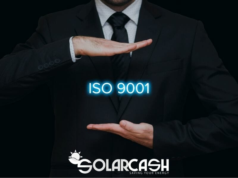 Solar Cash è in possesso di tutte le Global System Certification previste dalla normativa ISO!