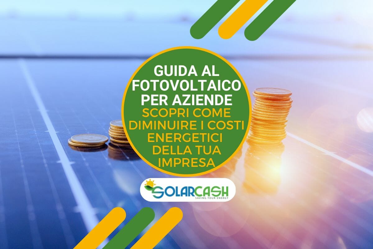 Scopri come abbattere i costi energetici della tua impresa ed ottenere altri vantaggi in questa semplice guida sul fotovoltaico per aziende