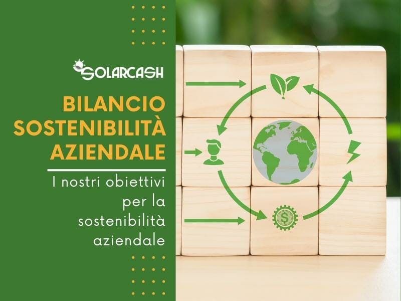 Bilancio di Sostenibilità Aziendale 2023 di Solar Cash