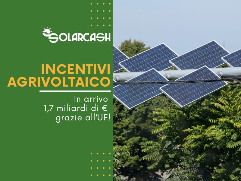 Incentivi agrivoltaico: in arrivo 1,7 Miliardi in Italia con l’OK dell’UE